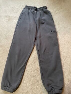 COMFORT Classic Fleece Track Pants - Charcoal DO NOT DISTURB